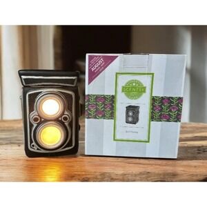 Scentsy Wax Warmer STILL FRAME Retired Photography, Camera RARE Hard To Find NEW